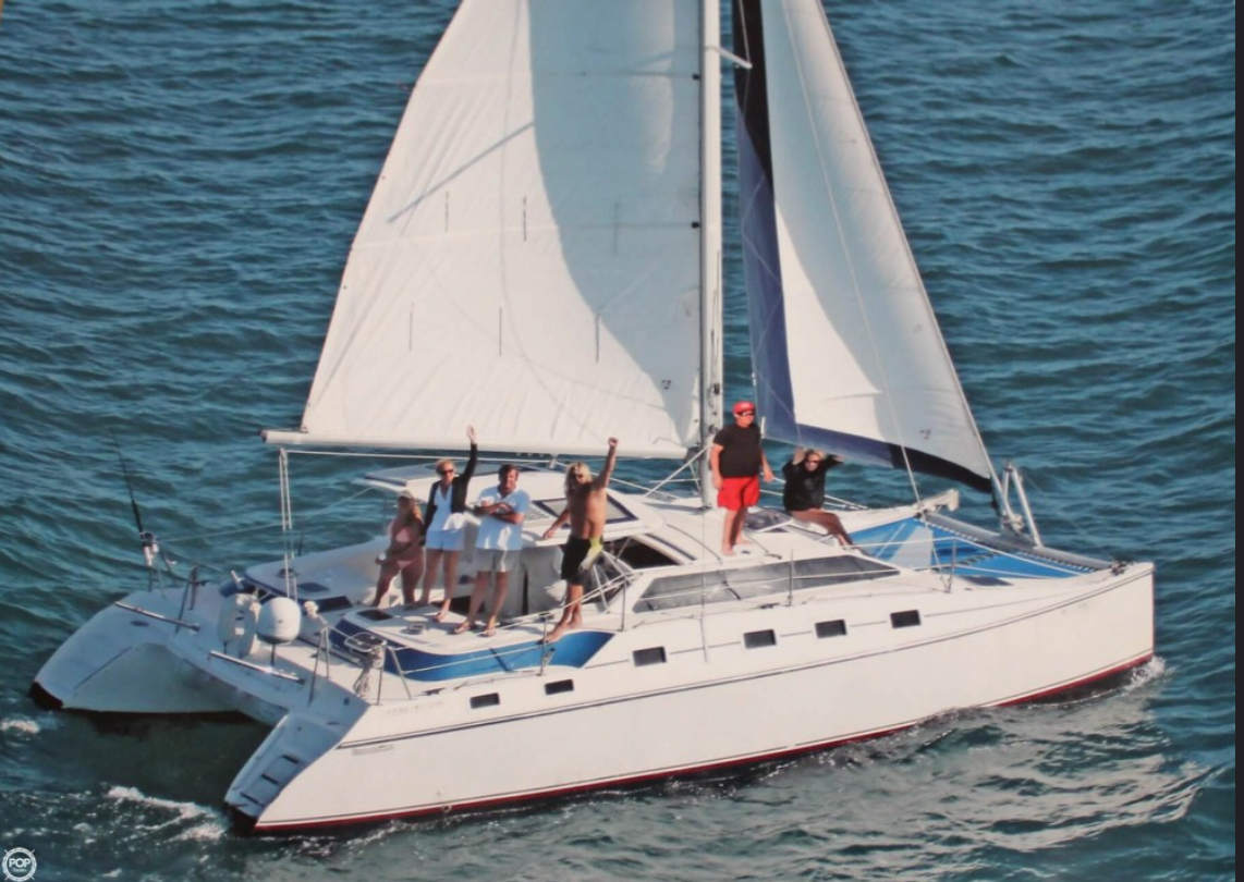 catamaran sailing cruiser